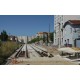 Le chantier du tram en 2018