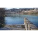 Les berges du Rhône du pont Poincaré à la passerelle de la Paix