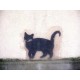 La place du chat noir se trouve montée de la grande côte mais le chat peint a disparu, celui de la rue Neyret est resté.