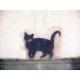 La place du chat noir se trouve montée de la grande côte mais le chat peint a disparu, celui de la rue Neyret est resté.