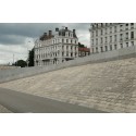 Les berges du Rhône du pont De Lattre au pont Morand