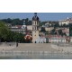 Les berges du Rhône du pont de la Guillotiere au pont de l'Universite