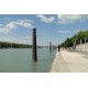 Les berges du Rhône du pont de l'Universite au pont Gallieni