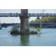 Les berges du Rhône du pont Morand à la passerelle du Collège